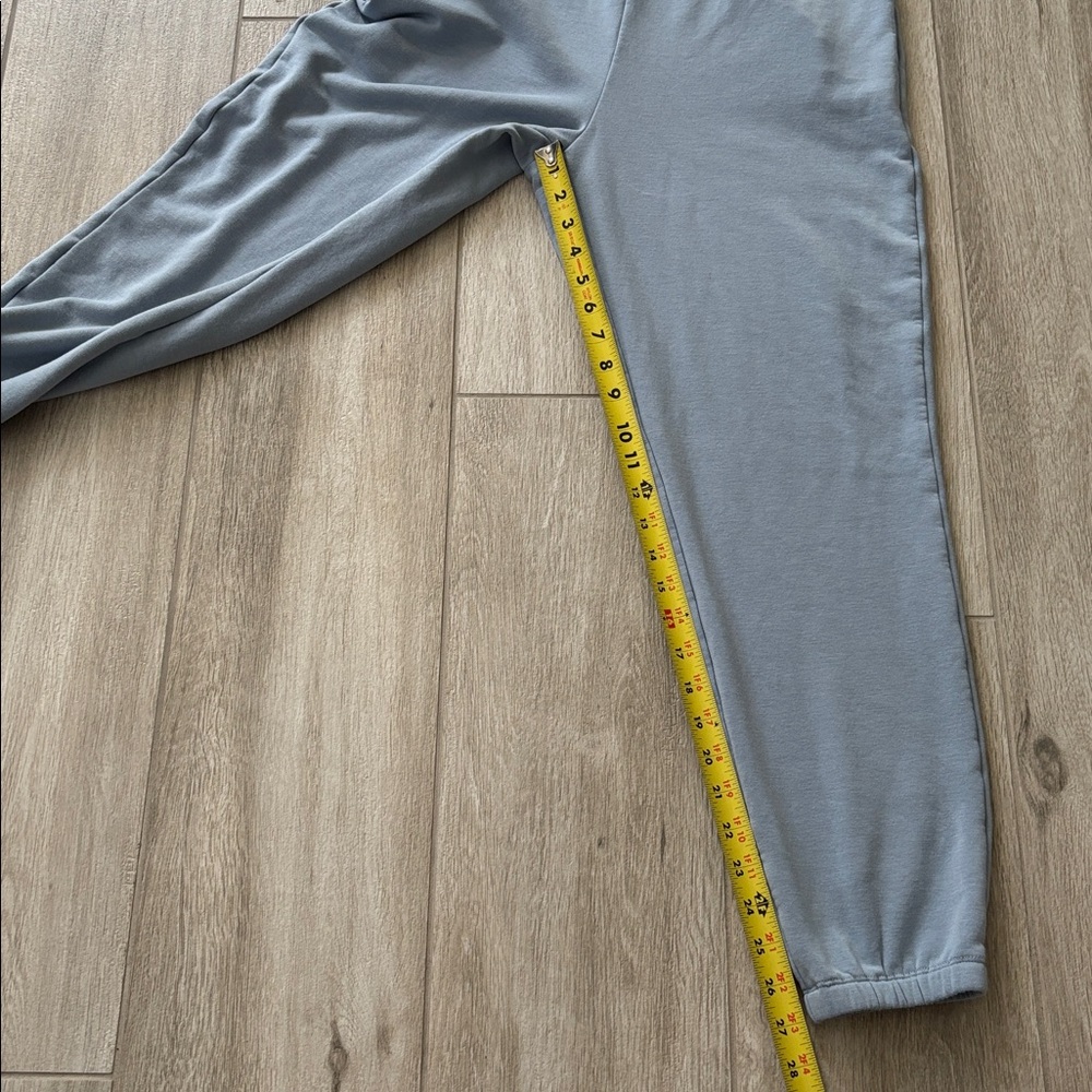 Madewell Light Blue Super Soft Jogger Sweatpants With Pockets Size Medium - Picture 6 of 11